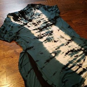 Tie-dye tunic top